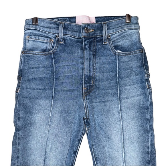 REVICE Venus Jeans Star Butt High Waist Jeans Blue Stretch Skinny Crop Size 27 - Picture 4 of 10